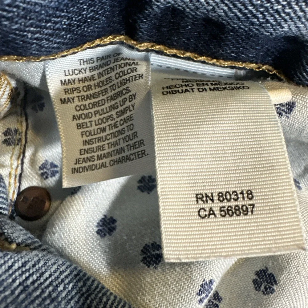 Lucky Brand 29R Women 121‎ Heritage slim denim jeans